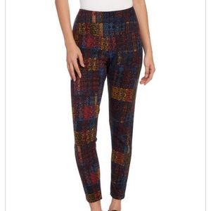 Aztec Grid Seamless Tummy Control Leggings